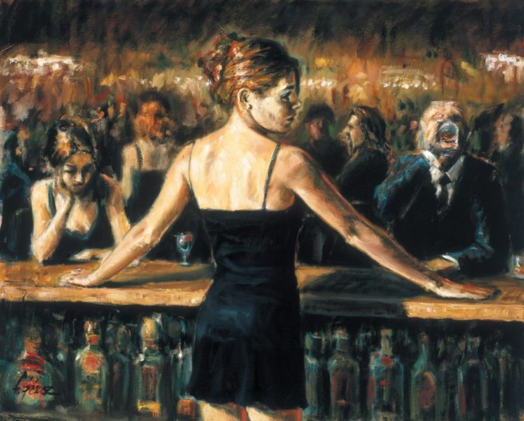 Fabian Perez THE BARTENDER